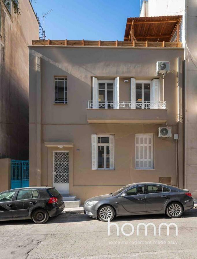Nemeseos 1St Floor Homm Apartment With Roof Garden And Wading Pool Athens Luaran gambar