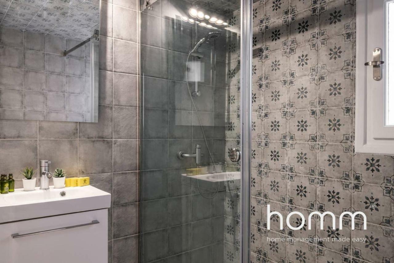 Nemeseos 1St Floor Homm Apartment With Roof Garden And Wading Pool Athens Luaran gambar